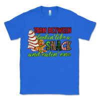 True Royal Torn between lookin' like a snack and eatin' one Classic Tee - RanaPortraitStore