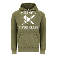 Vintage Olive Soldıer First Class Vintage Hoodie - Bettercallsaul