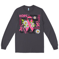 Smoke Breast Cancer Long Sleeve Tee - NancyCooperArtShop