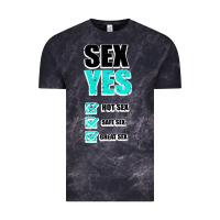 Cloud Black SEX YES HOT SEX SAFE SEX GREAT SEX Vintage Tee - Bettercallsaul
