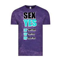 Cloud Purple SEX YES HOT SEX SAFE SEX GREAT SEX Vintage Tee - Bettercallsaul