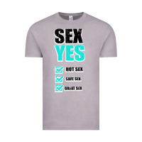 Sex Yes Hot Sex Safe Sex Great Sex Vintage Tee | Teevron