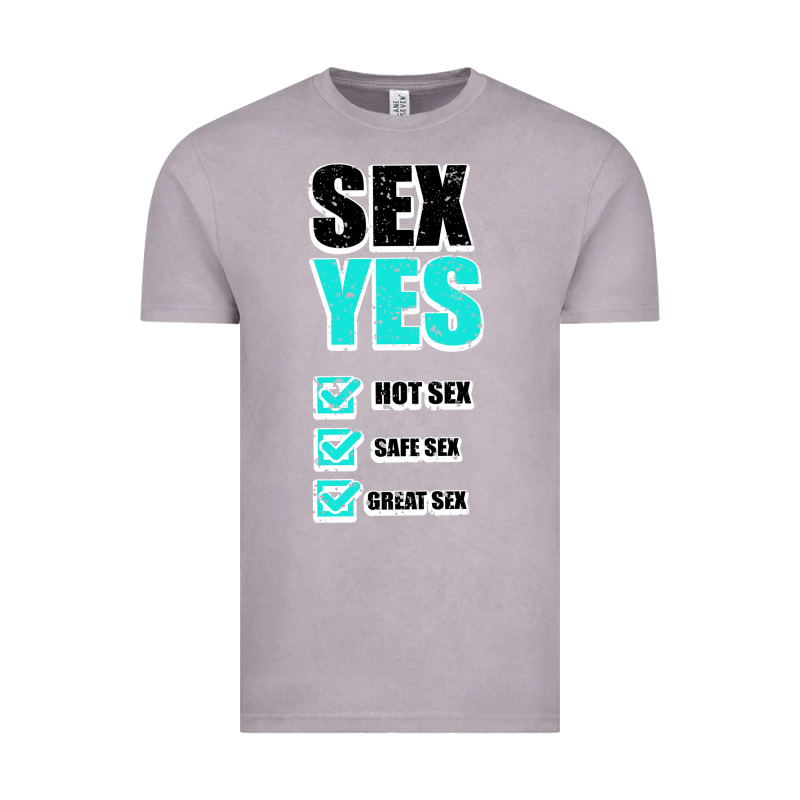 Sex Yes Hot Sex Safe Sex Great Sex Vintage Tee by Bettercallsaul | Teevron
