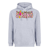 Heather Grey joshua strong Heavyweight Hoodie - CowhideDigitalArt