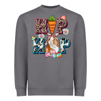 Storm Western hip hop bunny Easter Day Heavyweight Sweatshirt - CowGirlArtShop