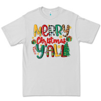 Dove Grey merry christmas y'all Premium Tee - MaliasSmallBusiness