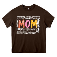 Chocolate Brown mom Heavy Core Tee - JahusDesignShop