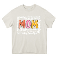 Cream mom Heavy Core Tee - JahusDesignShop