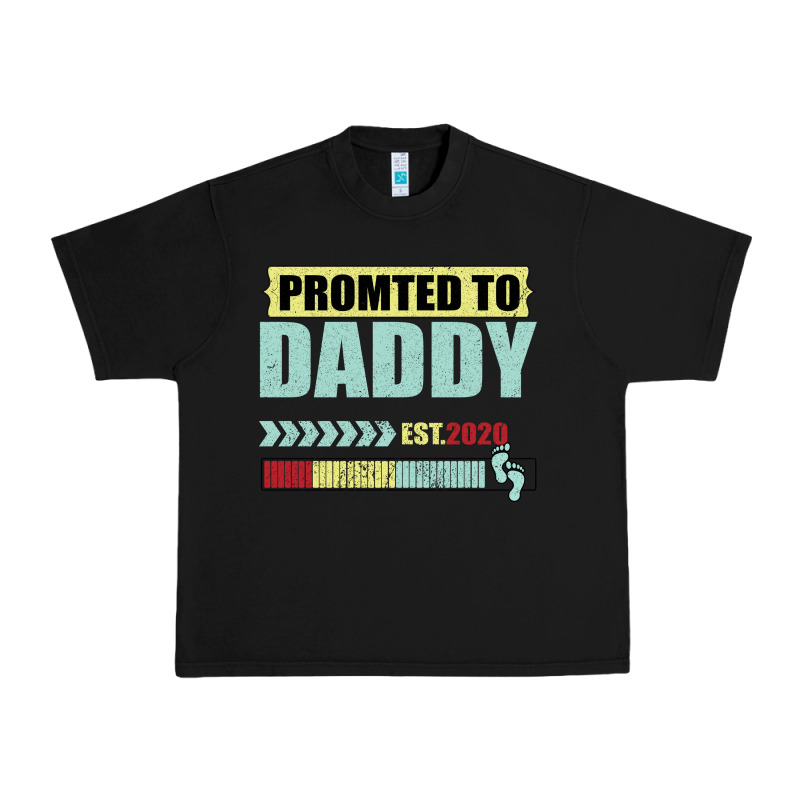 Promoted To Daddy Est 2020 Urban Heavy Tee by Bettercallsaul | Teevron