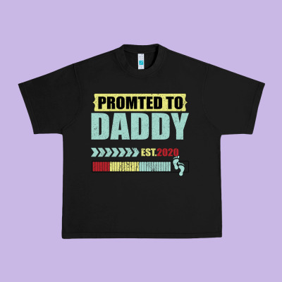 Promoted To Daddy Est 2020 Urban Heavy Tee Designed By Bettercallsaul