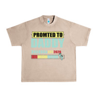 French Oak Promoted To Daddy Est 2020 Urban Heavy Tee - Bettercallsaul