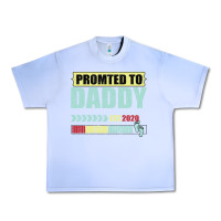 Grape Ice Promoted To Daddy Est 2020 Urban Heavy Tee - Bettercallsaul