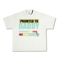 Pistachio Promoted To Daddy Est 2020 Urban Heavy Tee - Bettercallsaul