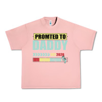 Salmon Promoted To Daddy Est 2020 Urban Heavy Tee - Bettercallsaul