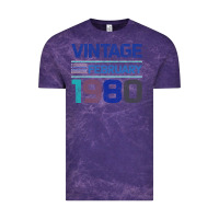 Cloud Purple Vintage February 1980 Vintage Tee - Bettercallsaul