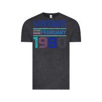 Vintage Black Vintage February 1980 Vintage Tee - Bettercallsaul