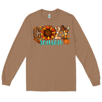 Toasted Coconut Cozy season Thanksgiving Long Sleeve Tee - NancyCooperArtShop