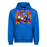 Cobalt American flag gnomes truck sunflowers star leopard glitter Urban Hoodie - Artiststas