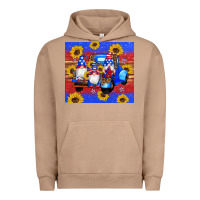 Pigment Burro American flag gnomes truck sunflowers star leopard glitter Urban Hoodie - Artiststas