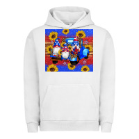 Pigment Lunar Rock American flag gnomes truck sunflowers star leopard glitter Urban Hoodie - Artiststas