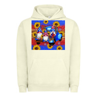 Pigment Pistachio American flag gnomes truck sunflowers star leopard glitter Urban Hoodie - Artiststas