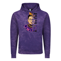 Cloud Purple RBG Ruth Bader Ginsburg Women Belong In All Places Vintage Hoodie - Bettercallsaul
