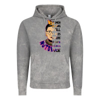 Cloud Rock RBG Ruth Bader Ginsburg Women Belong In All Places Vintage Hoodie - Bettercallsaul