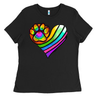 Black Pride Heart Ladies Tee - Jasminsmagicworld