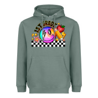 Sage 1St Grade Heavyweight Hoodie - CowhideDigitalArt