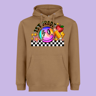 1st Grade Heavyweight Hoodie Designed By Cowhidedigitalart