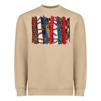 Mushroom Baseball brushstroke Heavyweight Sweatshirt - HowdyJamesFarm