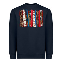 Baseball Brushstroke Heavyweight Sweatshirt | Teevron