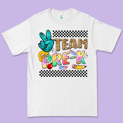 Team Pre K Premium Tee Designed By Nancycooperartshop