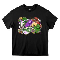 Black gamer mardi gras game controller Heavy Core Tee - MaliasSmallBusiness
