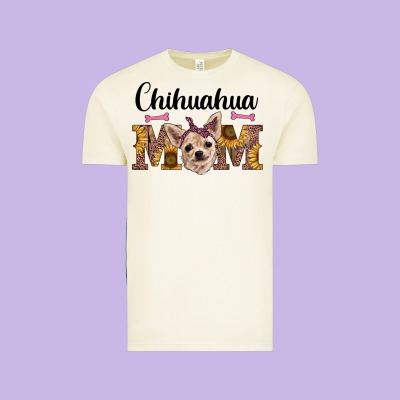 Western Chihuahua Mom Vintage Tee Designed By Ranaportraitstore