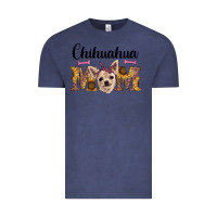 Vintage Denim western chihuahua mom Vintage Tee - RanaPortraitStore