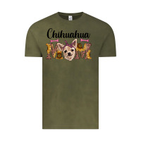 Vintage Olive western chihuahua mom Vintage Tee - RanaPortraitStore