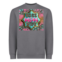 Storm Boss mom wife Heavyweight Sweatshirt - CowGirlArtShop