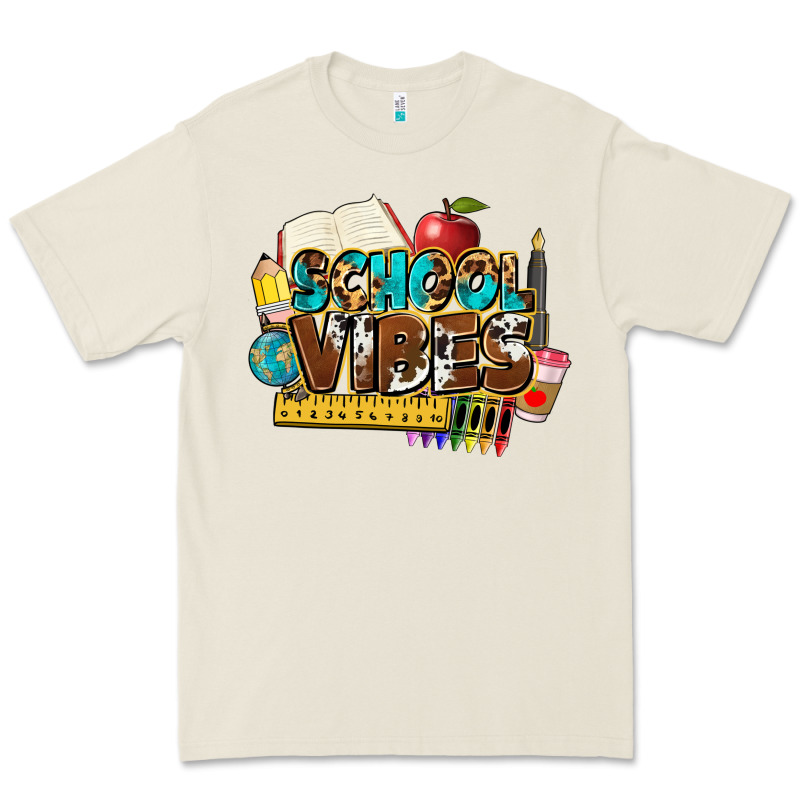 School Vibes Premium Tee by NancyCooperArtShop | Teevron