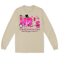 Mushroom breast cancer hr human resources Long Sleeve Tee - texasbilliewilder