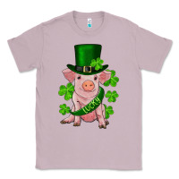 Lilac st. patrick's day lucky baby pig Classic Tee - RanaPortraitStore