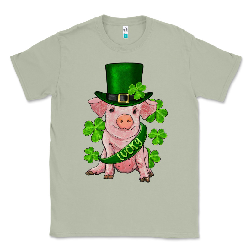 St. Patrick's Day Lucky Baby Pig Classic Tee by RanaPortraitStore | Teevron
