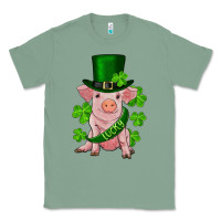 Sage st. patrick's day lucky baby pig Classic Tee - RanaPortraitStore