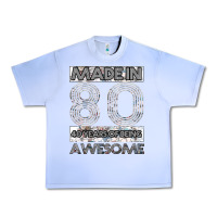Grape Ice Born in 1980 Womens Urban Heavy Tee - Bettercallsaul