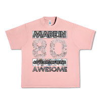 Salmon Born in 1980 Womens Urban Heavy Tee - Bettercallsaul