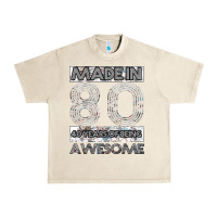Sandshell Born in 1980 Womens Urban Heavy Tee - Bettercallsaul