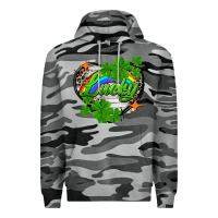 Slate Camo lucky heart St. Patricks Day Premium Hoodie - FaDigitalArtStudio