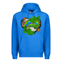 True Royal lucky heart St. Patricks Day Premium Hoodie - FaDigitalArtStudio