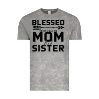 Cloud Rock Blessed Mom And Sister Vintage Tee - Bettercallsaul
