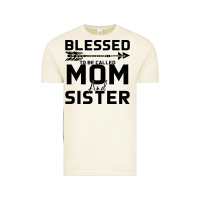 Blessed Mom And Sister Vintage Tee | Teevron